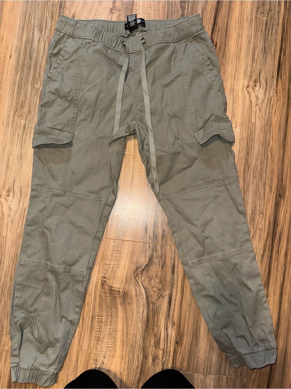 Rewash Military Olive Utility Jogger Pants